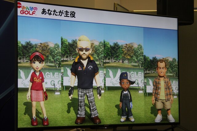 【TGS2015】ゴルフをする人も、そうでない人も　ゴルフ場で釣りやカートでも遊べちゃうPS4『NewみんなのGOLF』