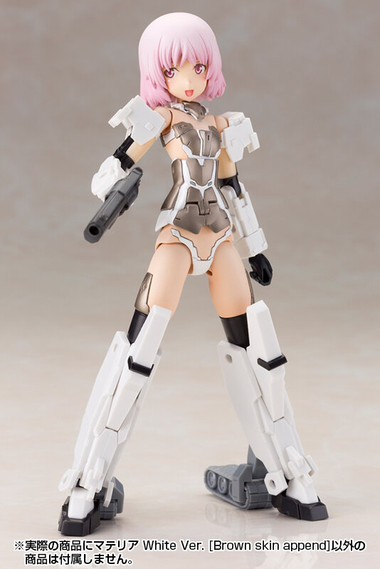 フレームアームズ・ガール新作「マテリア」登場、柳瀬敬之デザインのメカを島田フミカネが美少女化