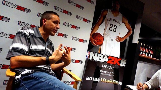 【インタビュー】映画監督が参加したストーリーモードも、今年も大きく進化した『NBA 2K16』