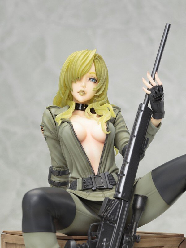 『メタルギア ソリッド』の「スナイパーウルフ」がなんと美少女フィギュアに！予約受付開始