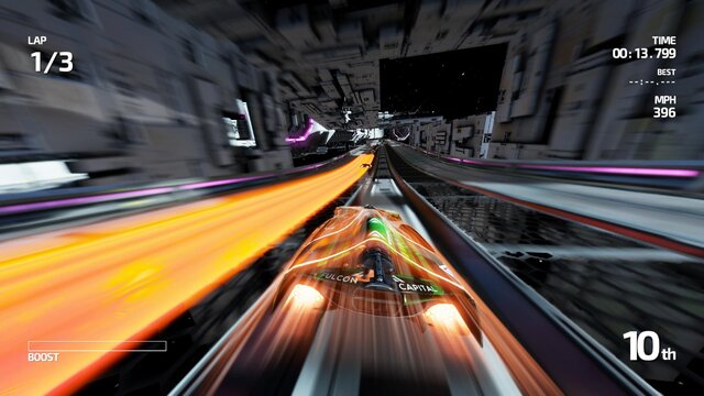 超高速SFレーシングゲームがWii Uダウンロードソフトで登場