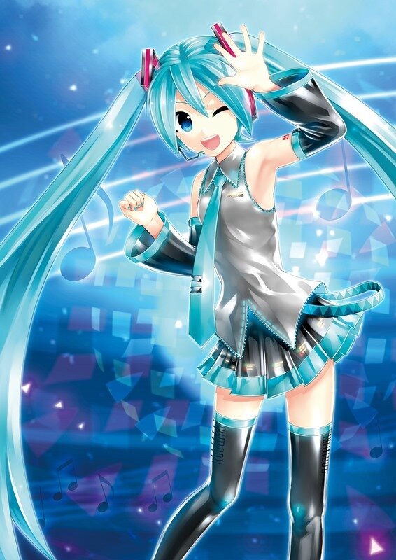 PS Vita版『初音ミク -Project DIVA- X』メインビジュアル