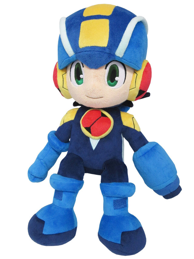 三英貿易より『ロックマンエグゼ』ぬいぐるみが2月中旬発売、ロックマン・ブルース・メットールが登場