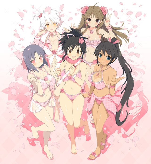 PS4『閃乱カグラ EV 桜EDITION』3月発売…お得価格でDLC「桜水着セット」も付属