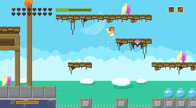 8bit風2Dアクション『エリエット クエスト』今春配信決定、主人公が“魔物”と化してしまう前に謎を解け