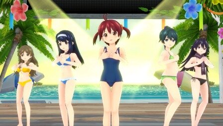 『ミラクルガールズフェスティバル』DLCコスチューム「水着セット」配信決定！ボイス付きのレアフィギュアも追加