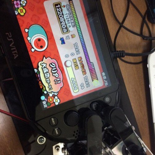 PS Vita版『太鼓の達人』自動演奏マシンが話題に！海外からも注目集める