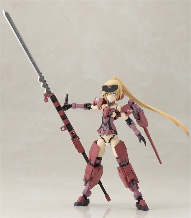 「フレームアームズ・ガール 迅雷」発売決定、デザイナーの島田フミカネによる「FA 轟雷」の改造作例がモチーフ