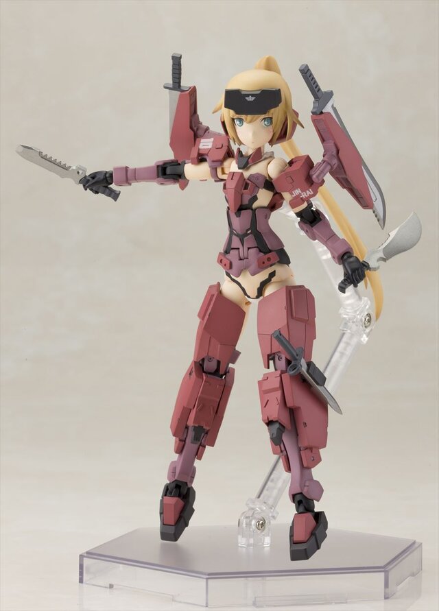 「フレームアームズ・ガール 迅雷」発売決定、デザイナーの島田フミカネによる「FA 轟雷」の改造作例がモチーフ