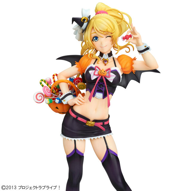 「ラブライブ！」フィギュア「絢瀬絵里 ハロウィンver.」予約開始、オレンジと黒を基調にした衣装がキュート