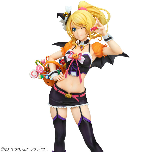 「ラブライブ！」フィギュア「絢瀬絵里 ハロウィンver.」予約開始、オレンジと黒を基調にした衣装がキュート