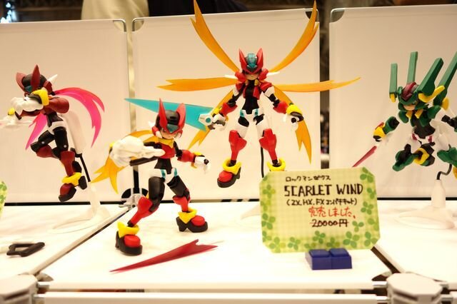 【WF2016冬】千値練が『エグゼ』を立体化！あのサイトスタイルも…会場で見つけた「ロックマン」フィギュアまとめ