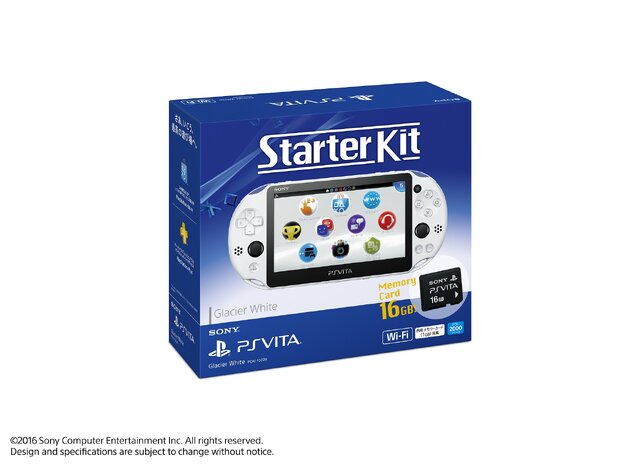 「PS Vita スターターキット」3月3日発売、本体＋メモリーカード16GBで19,980円