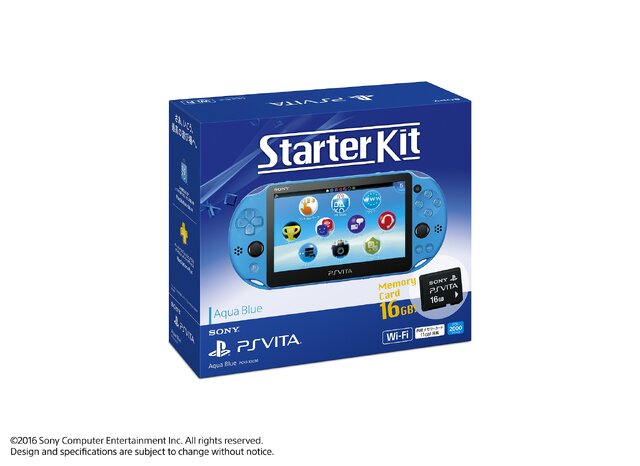 「PS Vita スターターキット」3月3日発売、本体＋メモリーカード16GBで19,980円