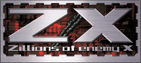 Z/X -Zillions of enemy X- ロゴ