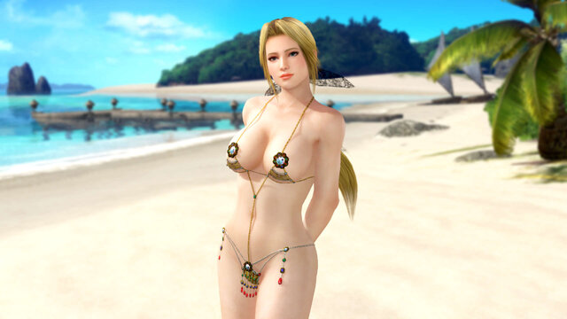 その水着ほぼ裸なんですけど！『DOA Xtreme 3』 様々な衣装が公開！お馴染みコスから過激なものまで