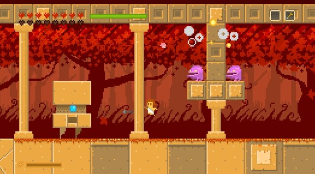 Wii U用8bit風2Dアクション『エリエット クエスト』3月23日配信決定、エリエットの呪いを巡る物語が今動き出す