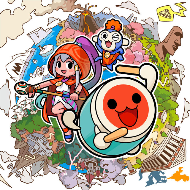 3DS『太鼓の達人』最新作が発表…バトルあり、冒険あり、ミステリーあり！