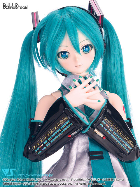 動くドール「Dollfie ハニー」の初音ミクバージョンが「マジカルミライ2016」に出展―MMDを使用しモーション作成も可能