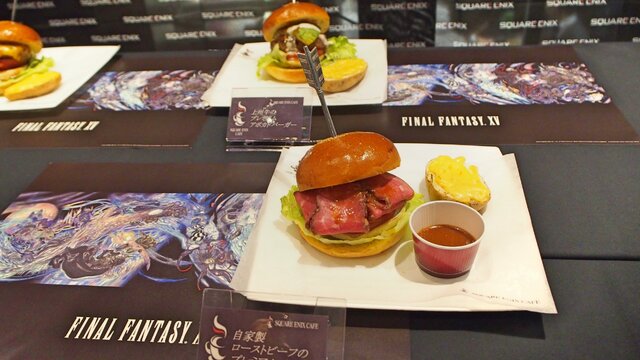 【レポート】「スクウェア・エニックス カフェ」オープニングイベントで『FF15』コラボメニューを堪能！