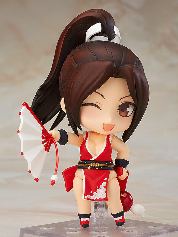 『KOF XIV』「ねんどろいど 不知火舞」予約開始、デフォルメフィギュアながらセクシーな仕上がりに