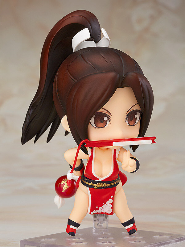 『KOF XIV』「ねんどろいど 不知火舞」予約開始、デフォルメフィギュアながらセクシーな仕上がりに