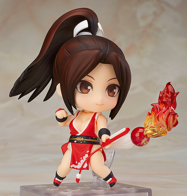 『KOF XIV』「ねんどろいど 不知火舞」予約開始、デフォルメフィギュアながらセクシーな仕上がりに