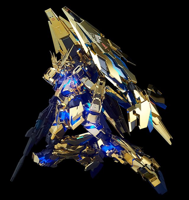 ユニコーンガンダム3号機「フェネクス」がパーフェクトグレードで登場！ 究極の“金色の不死鳥”が降臨