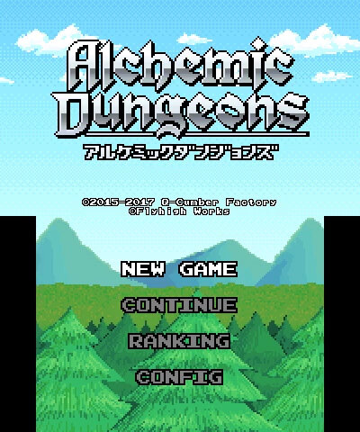 “アイテムクラフト”が特徴な王道ローグライク『アルケミックダンジョンズ』3DSに登場、「東京インディーフェス」ではプレイアブル出展も