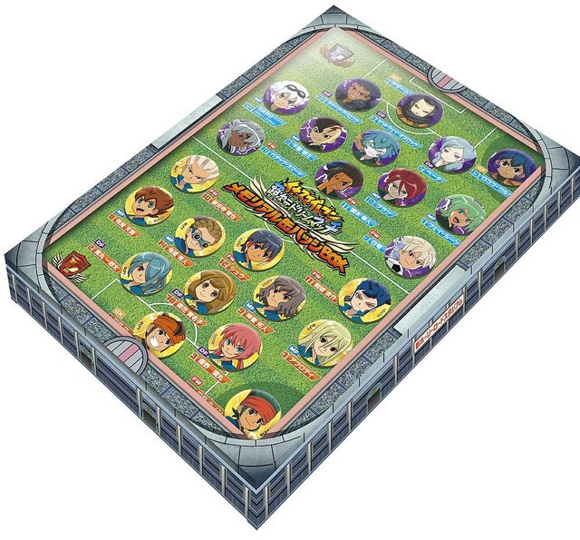 劇場アニメ イナズマイレブン超次元ドリームマッチ メモリアル缶バッジboxのデザインが公開 インサイド