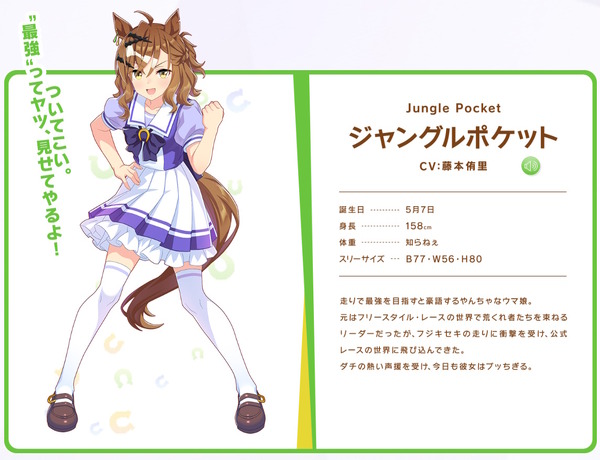 ウマ娘』に芸人の「ジャングルポケット」登場？ジャンポケサポカに意味