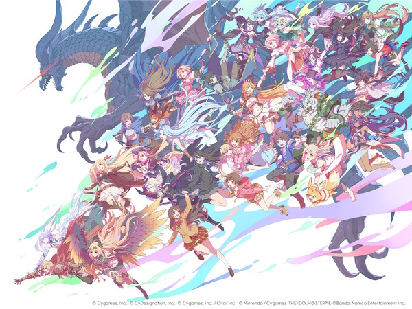 ウマ娘』や『グラブル』キャラ集う、「Cygames展 Artworks」集合