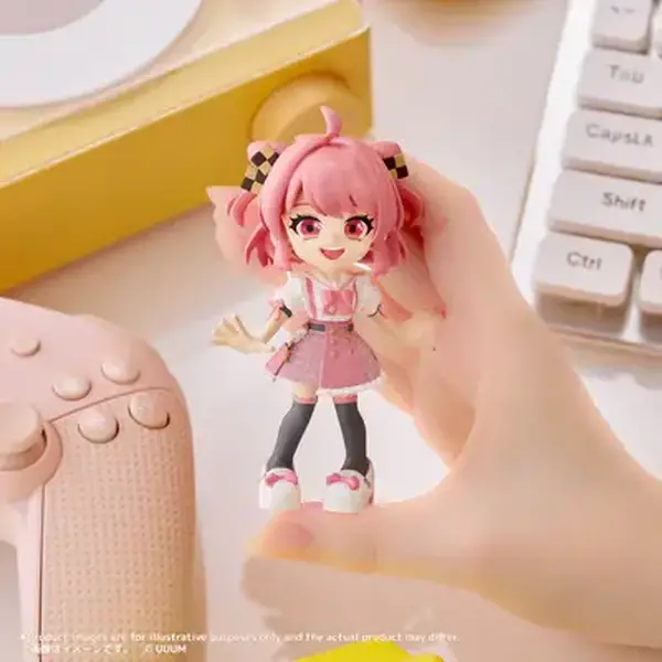 人気実況グループ「カラフルピーチ」がデフォルメフィギュアに