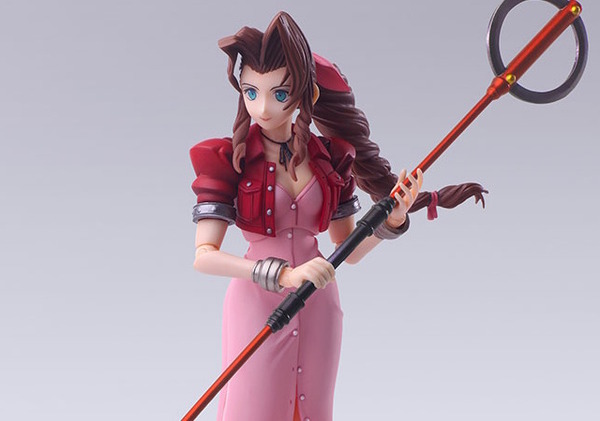 FF7』エアリスを“原点の懐かしい姿”で再現！可動フィギュア「BRING