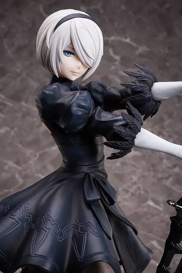 ニーアオートマタ　2b　ヨルハ　白　フィギュア 白の約定を携え佇む姿が美しい…！「ニーアオートマタ」より「2B(ヨルハ