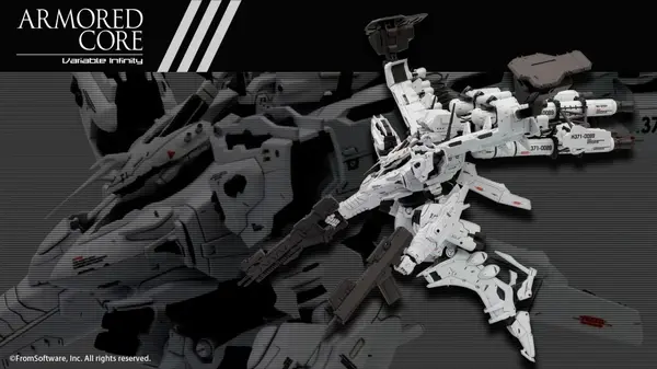 アーマード・コア』より「ラインアーク ホワイト・グリント＆V.O.B