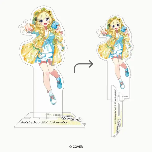 角巻わため、輪堂千速など「hololive Meet 2026」アンバサダーの
