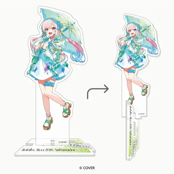 角巻わため、輪堂千速など「hololive Meet 2026」アンバサダーの