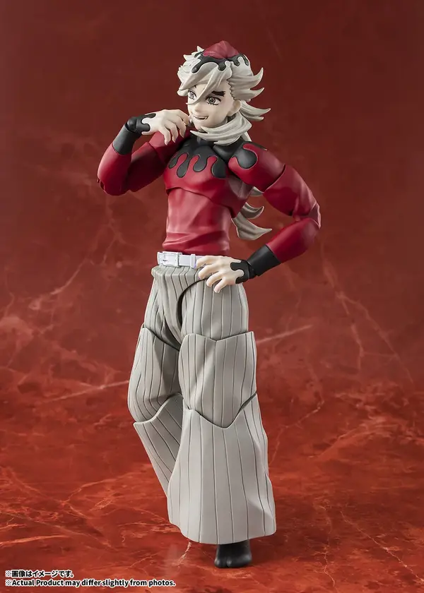 鬼滅の刃」より「童磨」がS.H.Figuarts化！扇一式、豊かな表情パーツが