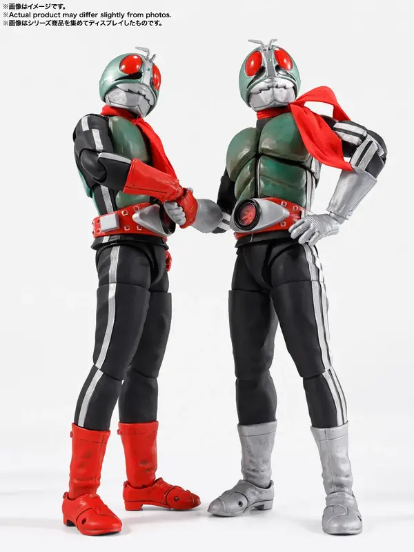 仮面ライダー」新1号、新2号アクションフィギュア「S.H.Figuarts（真骨