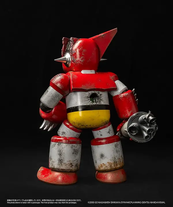 【最終値下げ！】30%オフ　衝撃プライス！TB1号ソフビ40cm電飾プロ製作 ダメージ状態”を徹底再現！「初代ゲッターロボ1 （ニューヨーク最終