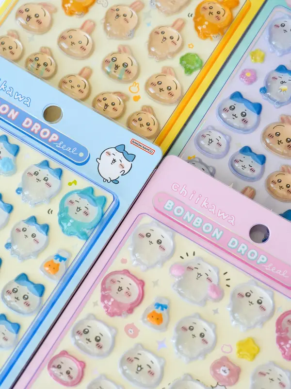 ボンボンドロップシール オリジナル ちいかわ サンリオ まとめ売り 30枚 ボンボンドロップシール」がロフトネットストアで抽選販売！ちいかわ