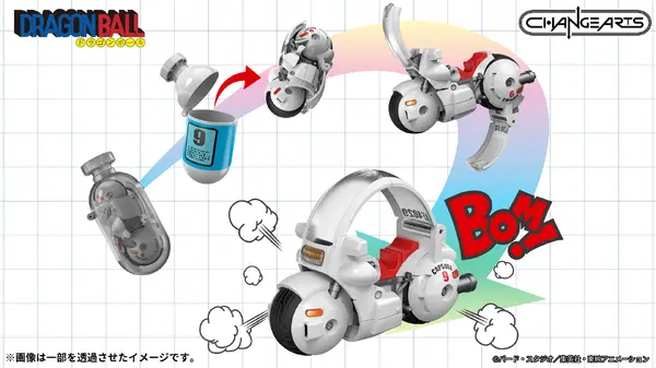 ドラゴンボールカプセル ドラゴンボール」の「ホイポイカプセル」を徹底再現！？ 魂
