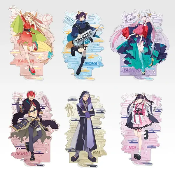 超かぐや姫！」が一番くじが8月6日発売！彩葉、ヤチヨら6人の背景まで