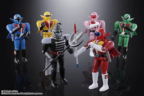 小学館 秘密戦隊ゴレンジャー すがやみつる版 バッジ全5種 コンプ 未使用 1773029.webp