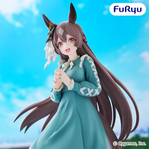 ウマ娘 プリティーダービー サトノダイヤモンド グッズセット ウマ娘』私服姿のサトノダイヤモンド、キタサンブラックがプライズ