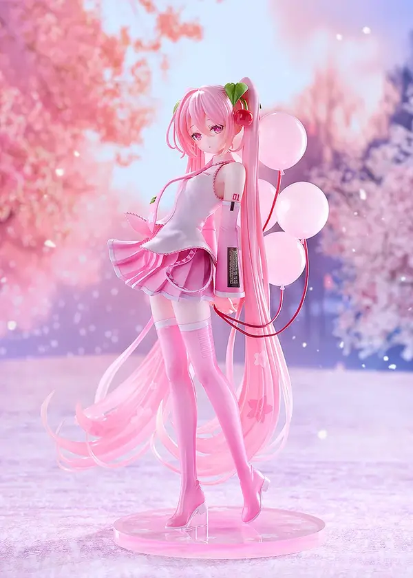 儚げな初音ミクが魅力的！フィギュア「G.S.Collection 桜ミク グッスマ