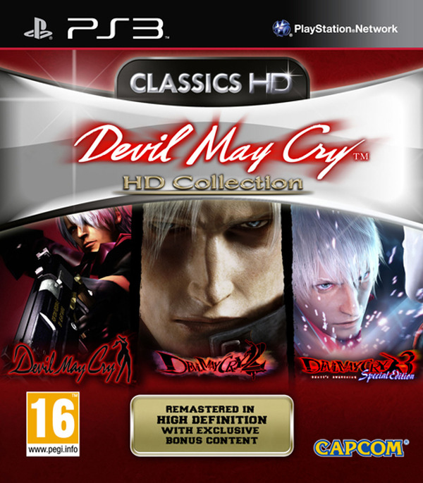 カプコン、『Devil May Cry HD Collection』を海外向けに発表!比較