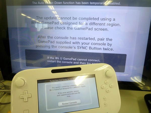 Wii U Gamepadにはリージョンロックがある 北米版と日本版を使って色々と検証してみた インサイド