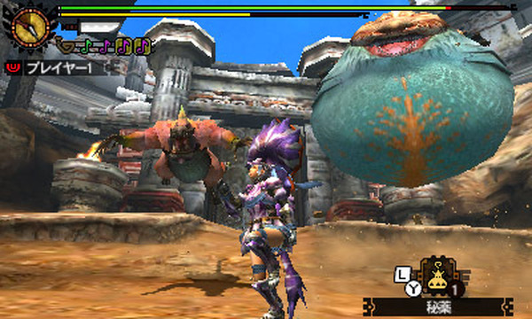 MH4G』×『太鼓の達人』コラボクエ配信、音符表示も「どんちゃん」に